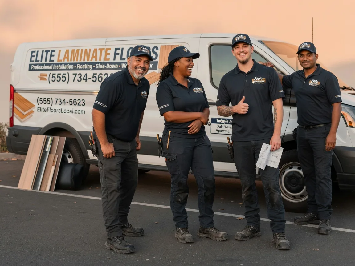 Laminate flooring installation company in Moravia, IA